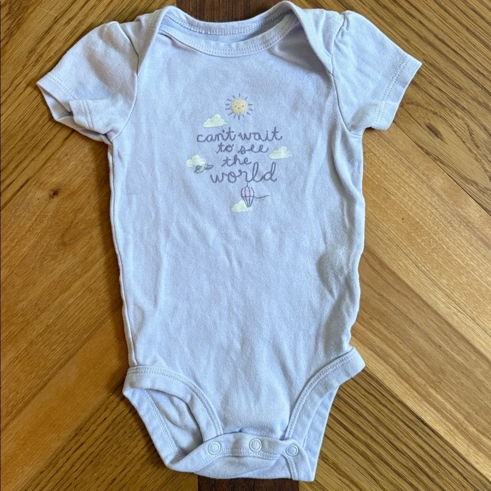 Carter's 0-3 Month Baby Girl Outfit Set & Sweatshirt Bundle